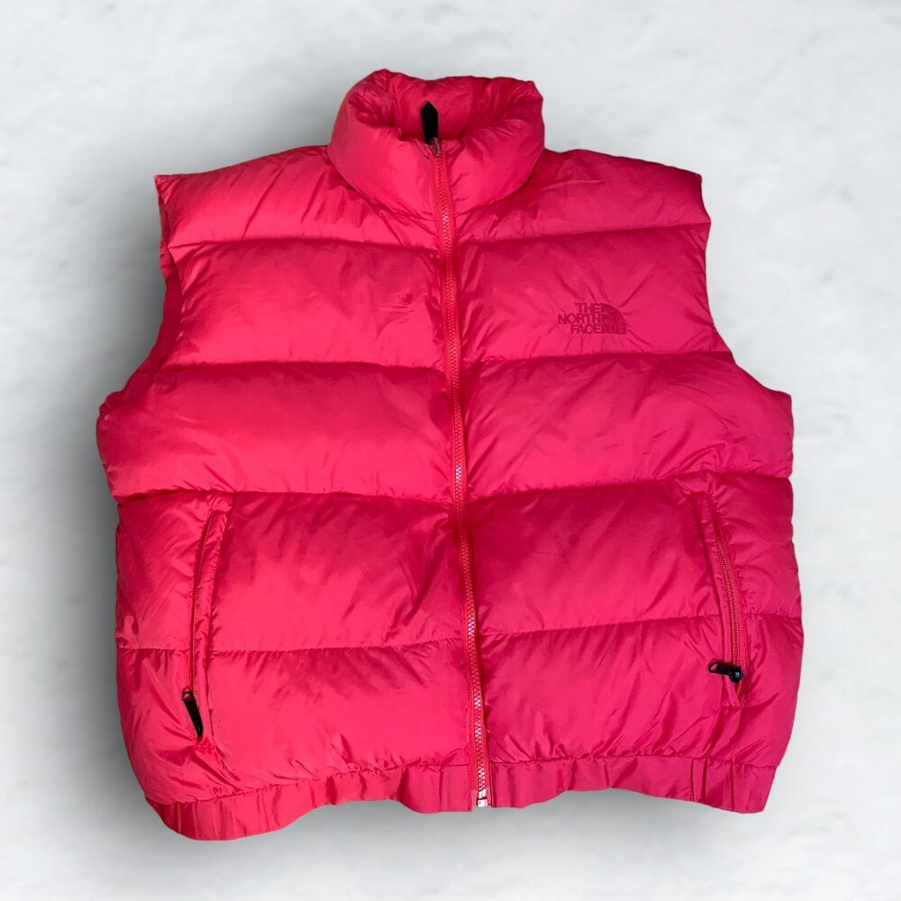 The North Face Vintage Women's Pink Puffer Vest